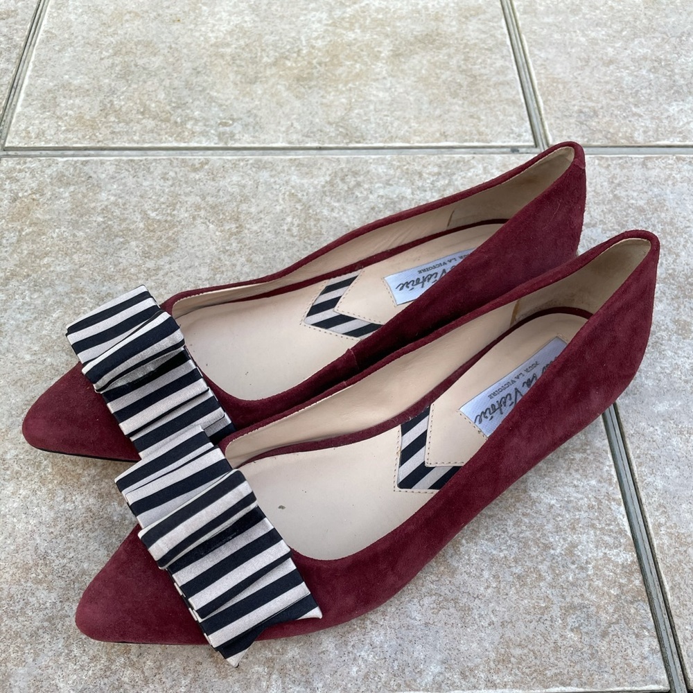 Pour La Victoire | Florette Flats | Leather